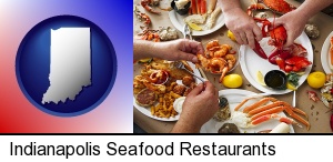 Indianapolis Indiana Seafood Restaurants Eating A Seafood Dinner In Indianapolis